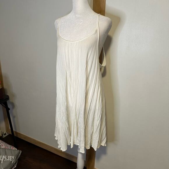 Roxy strappy white sun dress / swim cover-up size S - Picture 3 of 14